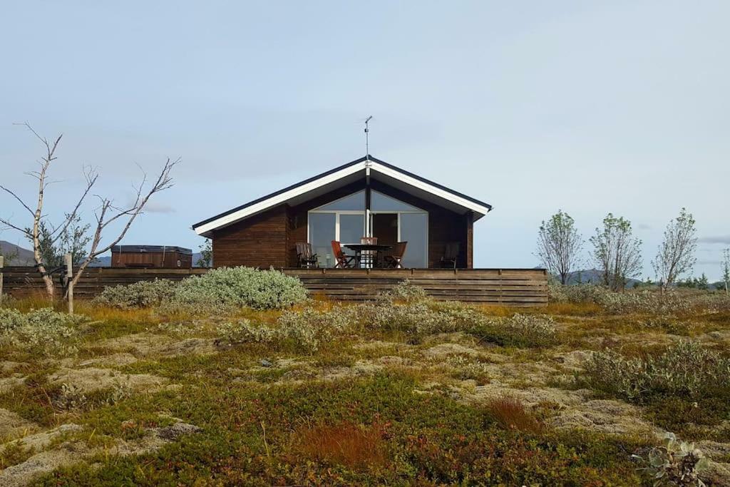 Hilltop Cabin Hekla - Golden Circle - Geysir - Mountain View Reykholt  Eksteriør bilde