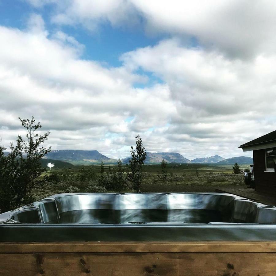 Hilltop Cabin Hekla - Golden Circle - Geysir - Mountain View Reykholt  Eksteriør bilde